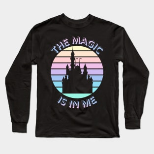 The Magic is in Me - Kingdom Castle Black Long Sleeve T-Shirt